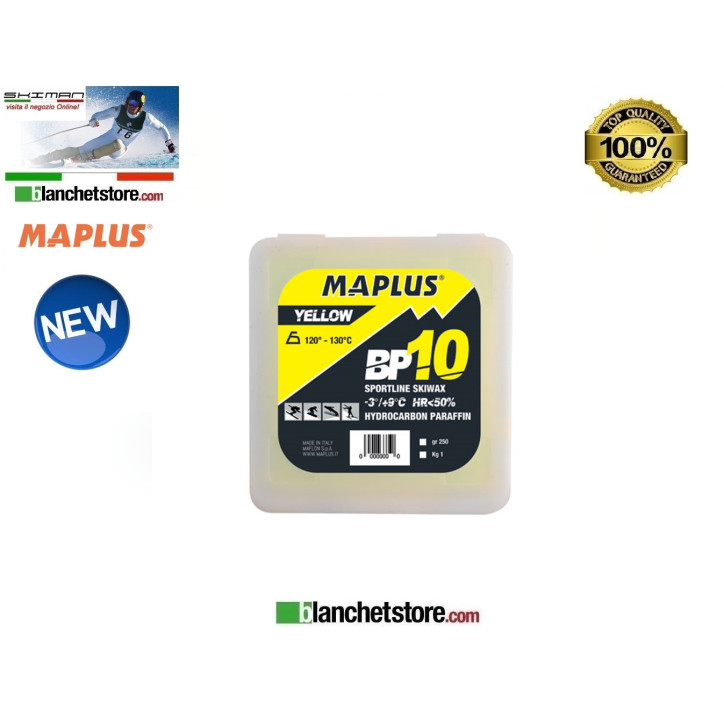 Wax MAPLUS BASE BP 10 Box 250 gr YELLOW MW0312