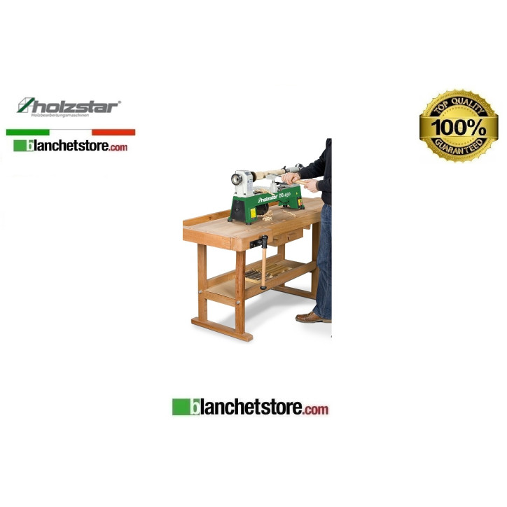 Tornio per legno Holzstar DB 450 230V 370Watt 450/1000mm Allung. Tornio per legno Holzstar DB 450 230V 370Watt 450/1000mm Allung.