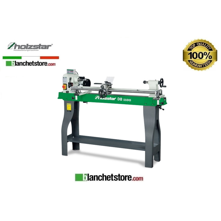 Tornio per legno Holzstar DB 1100 230V 750Watt 1100mm Tornio per legno Holzstar DB 1100 230V 750Watt 1100mm