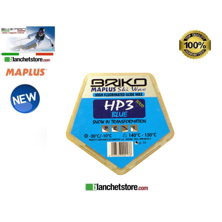 Wax MAPLUS HIG FLUO HP 3 Box  50 gr BLUE