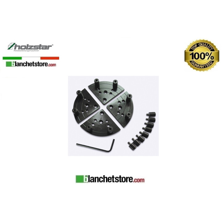 Piatto per mandrino a 4 griffe Holzstar 5931055 4-JAW CHUCK Piatto per mandrino a 4 griffe Holzstar 5931055 4-JAW CHUCK