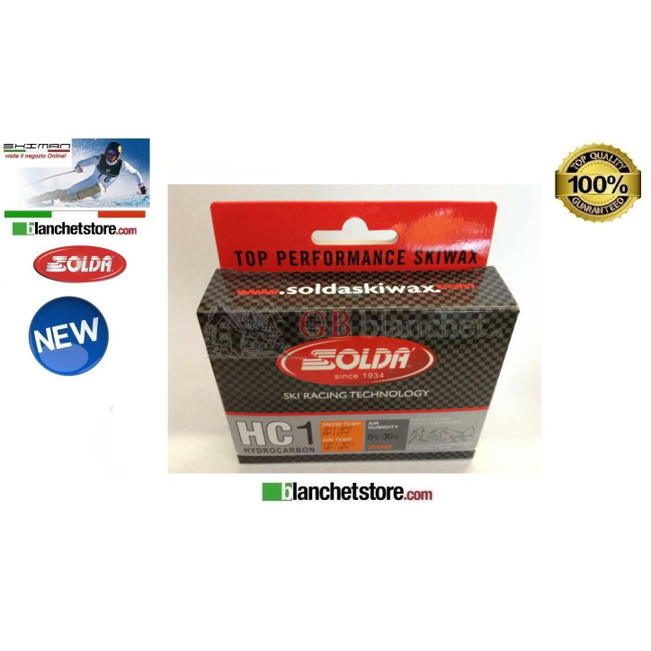 Wax SOLDA HC1 BASE Gr 60 Orange Wax SOLDA HC1 BASE Gr 60 Orange