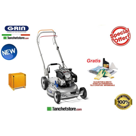 GRIN HM LAWN MOWER 53A TOWED WITHOUT PICK-UP ENGINE BRIGGE & STRATTON 6.75EXi