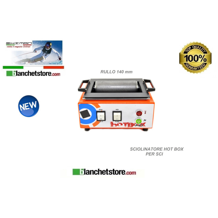 Sciolinatore elettrico Hot Box per sci e snow rullo 140mm 220V. Sciolinatore elettrico Hot Box per sci e snow rullo 140mm 220V.