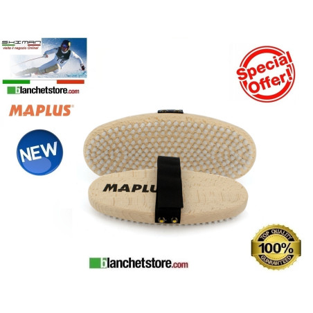 Brosse ovale MAplus pour ski et snow en nylon dur MTO125