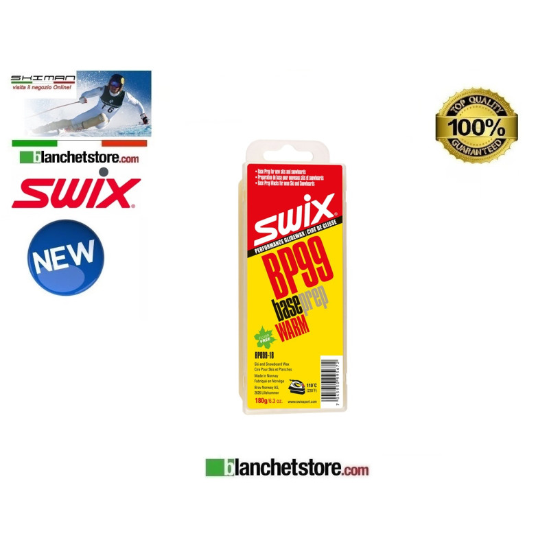 Sciolina SWIX Cera base BP99 Gr 180 Yellow