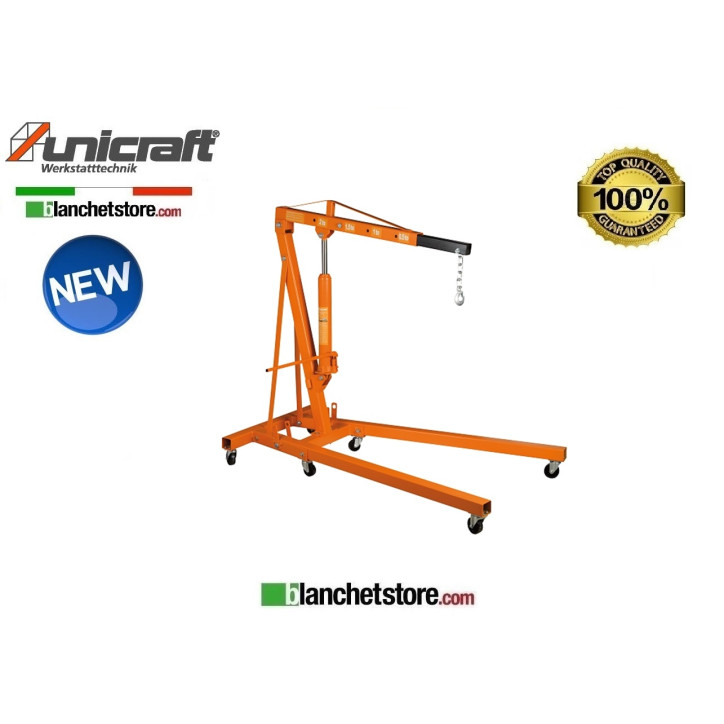 GRU OFFICINA PIEGHEVOLE UNICRAFT WK CON POMPA PORT 0,5-2 TON GRU OFFICINA PIEGHEVOLE UNICRAFT WK CON POMPA PORT 0,5-2 TON