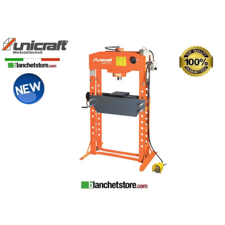 PRESSA IDRAULICA UNICRAFT WPP75E FORZA COMPRES.75TON