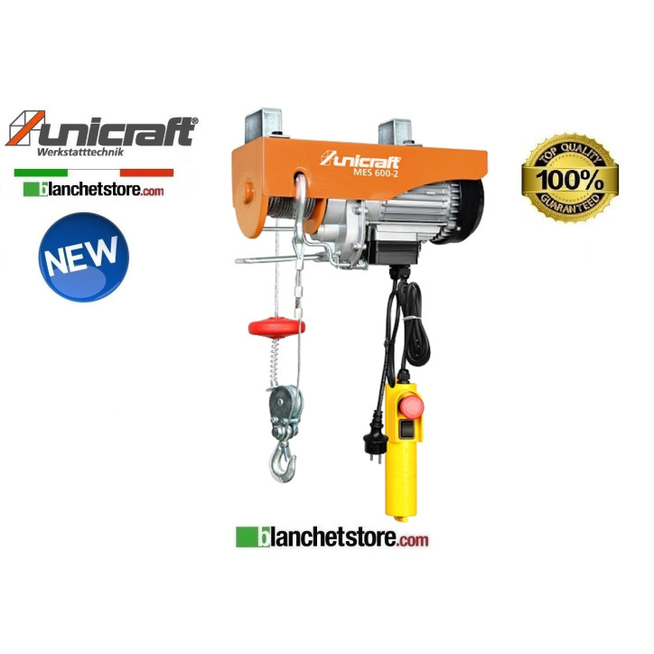 MONTACARICHI ARGANO ELETTRICO UNICRAFT MES-6 PORTATA 600KG MONTACARICHI ARGANO ELETTRICO UNICRAFT MES-6 PORTATA 600KG
