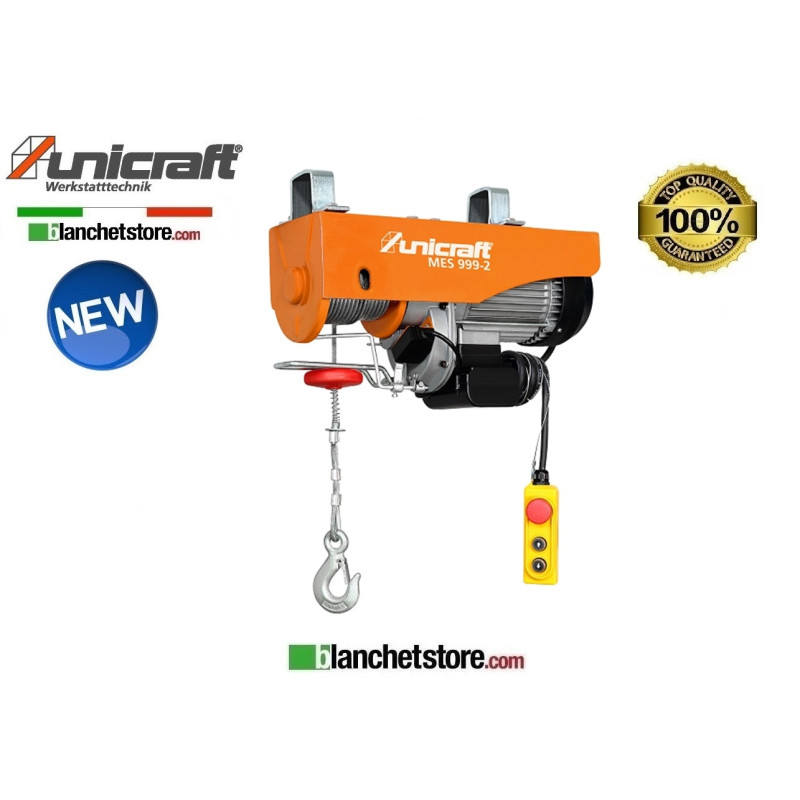 MONTACARICHI ARGANO ELETTRICO UNICRAFT MES-9 PORTATA 999KG