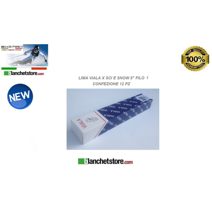 File for ski Viala 8" grit 0 Super Corse Box 12 pcs File for ski Viala 8" grit 0 Super Corse Box 12 pcs