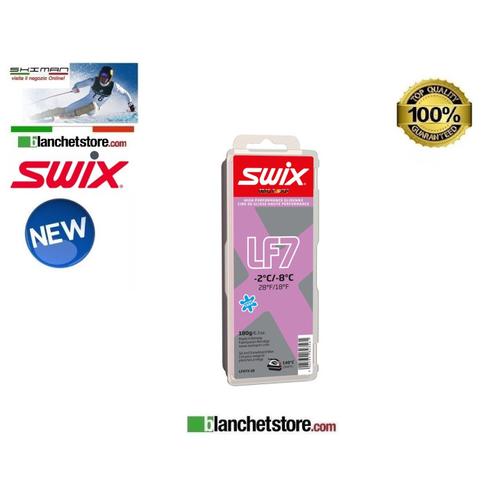 Sciolina SWIX Cera nova LF7 Gr 180 Violet Sciolina SWIX Cera nova LF7 Gr 180 Violet