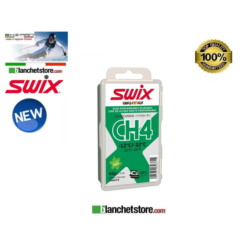 Sciolina SWIX Cera nova CH4 Gr 60 Green