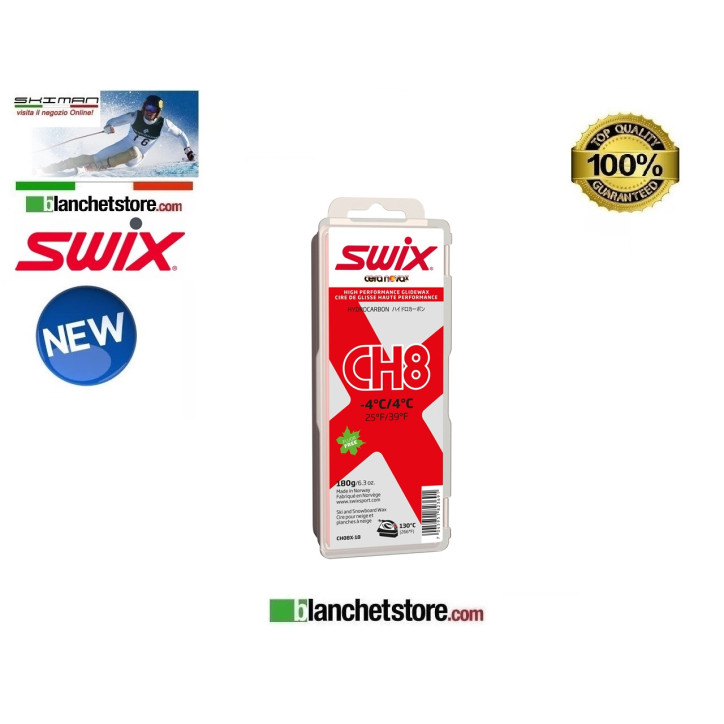 Wax SWIX Cera nova CH8 Gr 180 Red Wax SWIX Cera nova CH8 Gr 180 Red