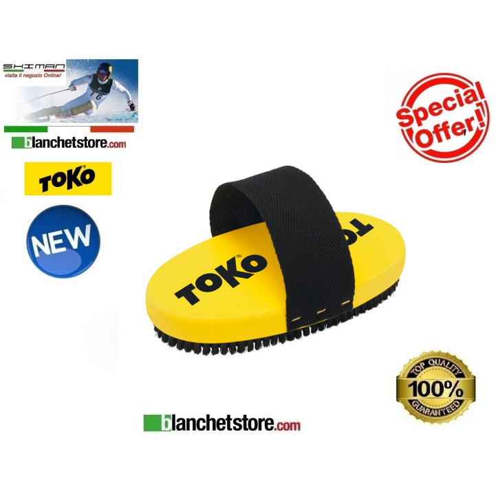 Brosse ovale pour ski et snow Toko en CRIN Brosse ovale pour ski et snow Toko en CRIN