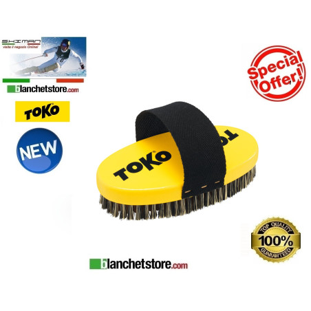 Brush oval for ski and snow Toko COPPER