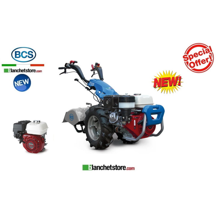 Motoculteur BCS 738 moteur Honda GX 340V + fraise 66cm 10.7HP