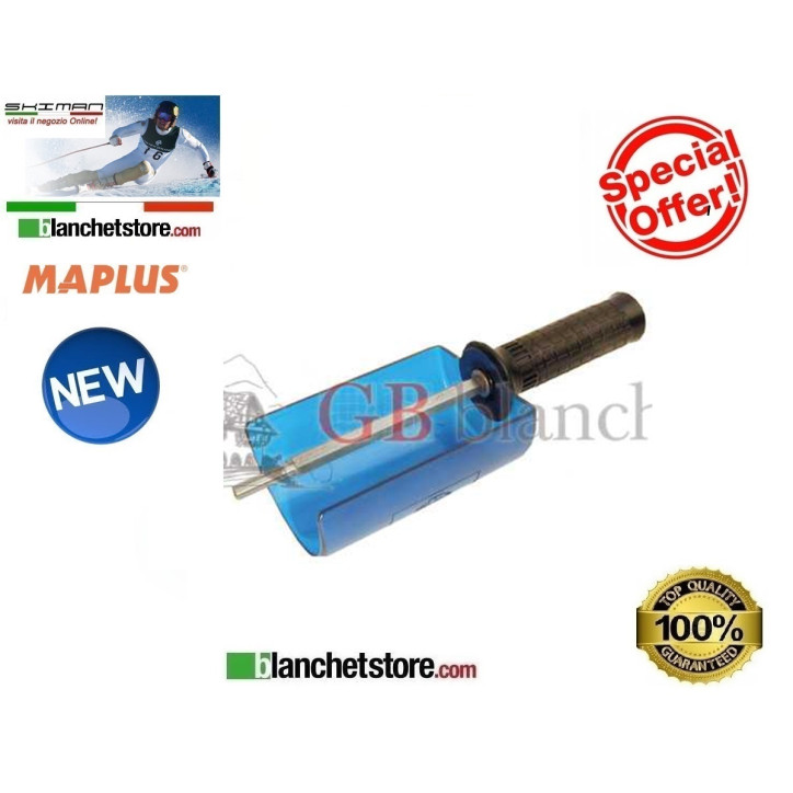 Poignee avec axe pour brosse rotative Cm. 10 Poignee avec axe pour brosse rotative Cm. 10