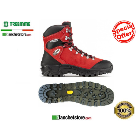 Trekking treemme in nabuk 91524/1 N.38 fodera acquastop Rossa