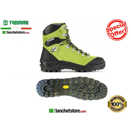 Treemme Trekking en nabuck 91524/1 N.38 doublure acquastop Vert