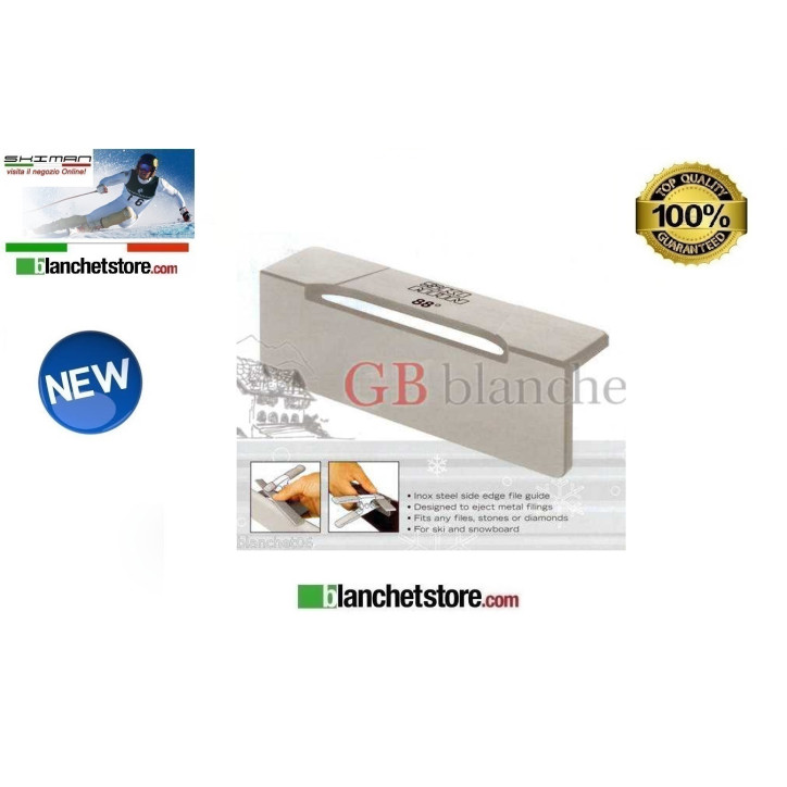 SIDE EDGE FILE GUIDE STANLESS STEEL WITH 85° INOX SIDE EDGE FILE GUIDE STANLESS STEEL WITH 85° INOX