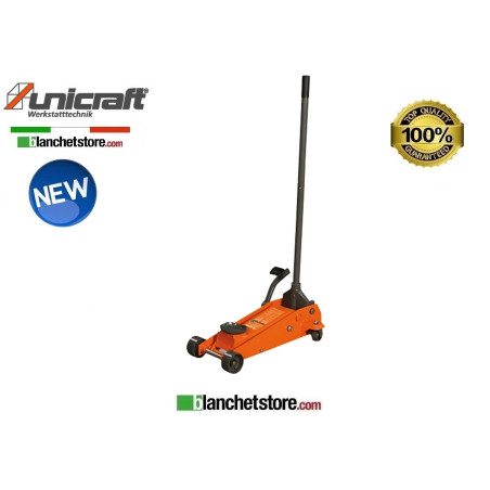 CRIC A CARRELLO UNICRAFT SRWH 3000 PORTATA 3 TON QUICK LIFT