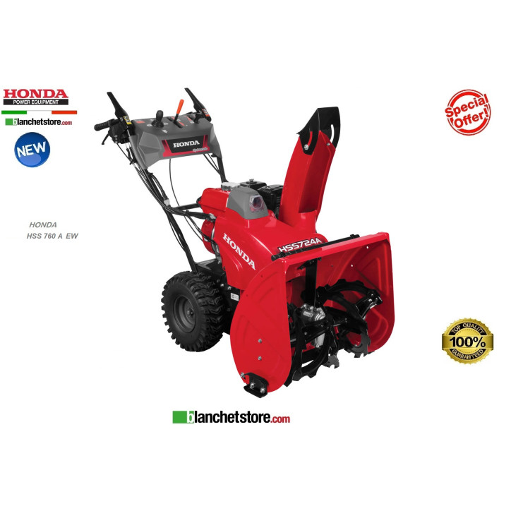 Snow blower Honda HSS 760A EW Hydrostatic Manual starter