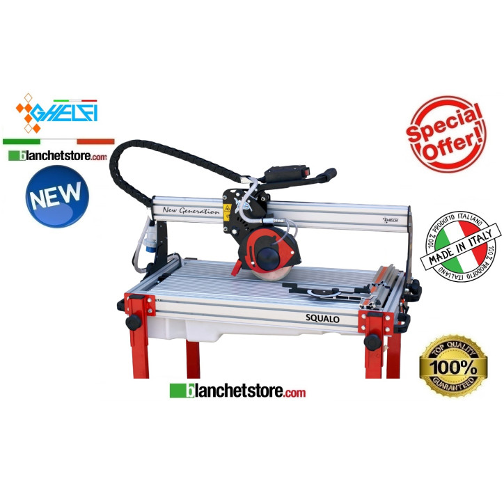 Tile cutter electric GHELFI SQUALO130 with disk d.180 220V