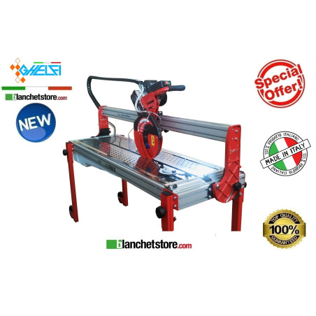 Tagliapiastrelle elettrica Ghelfi MiniMax 130 con 2 dischi 220V