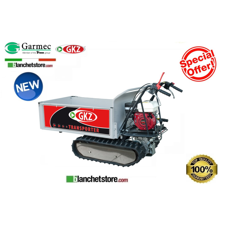 WHEELBARROW MINI TRANSPORTER GKZ GK500H HONDA GX 200 500 KG MANUAL TIPPING