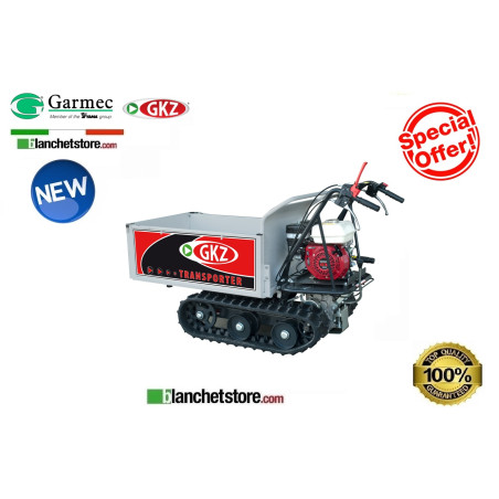 WHEELBARROW MINI TRANSPORTER GKZ GK300H HONDA GX160 300 KG MANUAL TIPPING