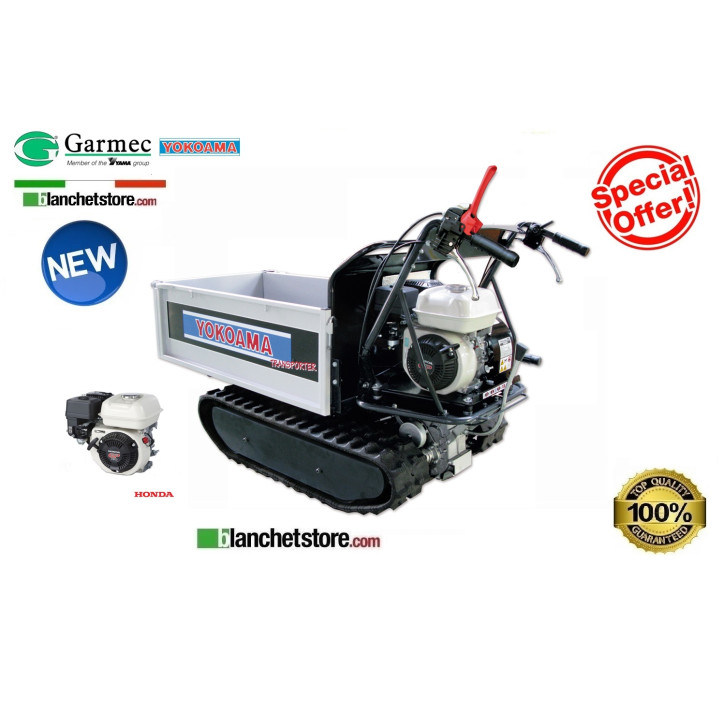 WHEELBARROW MINI TRANSPORTER YOKOAMA HT500E Honda GP 200 500KG MANUAL TIPPING WHEELBARROW MINI TRANSPORTER YOKOAMA HT500E Honda GP 200 500KG MANUAL TIPPING
