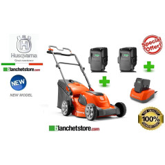 Rasaerba a batteria Husqvarna Lc141i 2 batterie 36V 5.2A+QC330