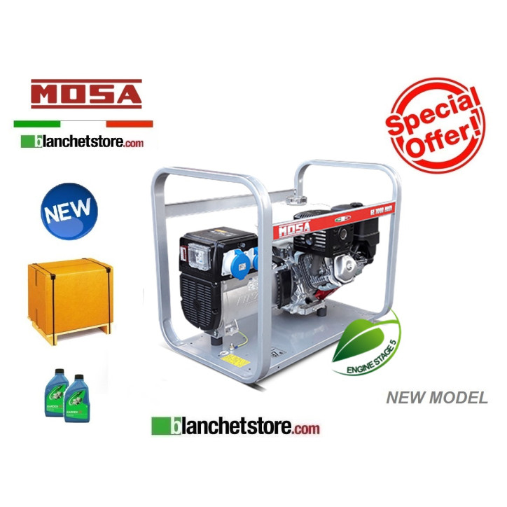 Generator Mosa GE 7000 HBM Honda GX390 Launcher start Generator Mosa GE 7000 HBM Honda GX390 Launcher start