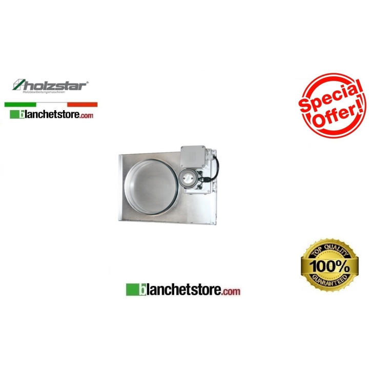 SARACINESCA ELETTRICA ZINCATA ACCIAIO ASPIRAZIONE D. 140 mm SARACINESCA ELETTRICA ZINCATA ACCIAIO ASPIRAZIONE D. 140 mm
