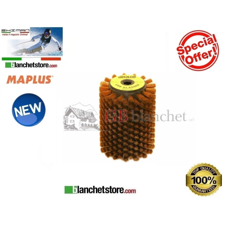 Spazzola rotante per sci OTTONE Cm. 10 Spazzola rotante per sci OTTONE Cm. 10