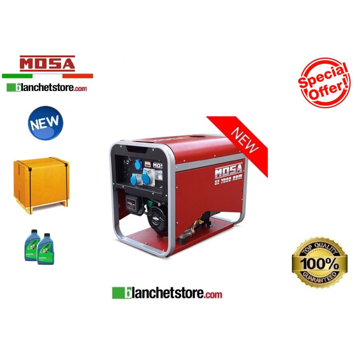 Mosa generator GES 7000 BBM B&S XR 2100 Mosa generator GES 7000 BBM B&S XR 2100