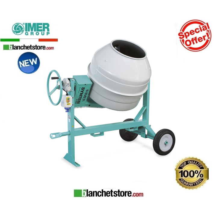 BETONNIERE IMER SINTESY 350 NOUVEAU CUVE 350L 220 volt