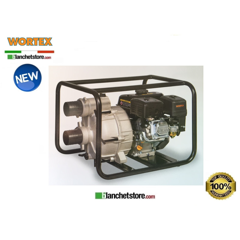 Motopompa a benzina Wortex LW 80-IS TRASH 4T autodescante 6.5HP