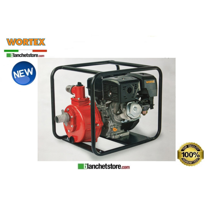 Kit Motopompa antincendio Wortex LWP 50T autodescante 6.5HP