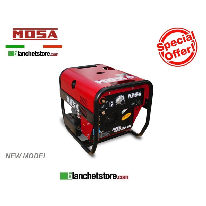 Motosaldatrice Mosa Magic Weld 200YDE Yanmar L70N Diesel Avv.El.