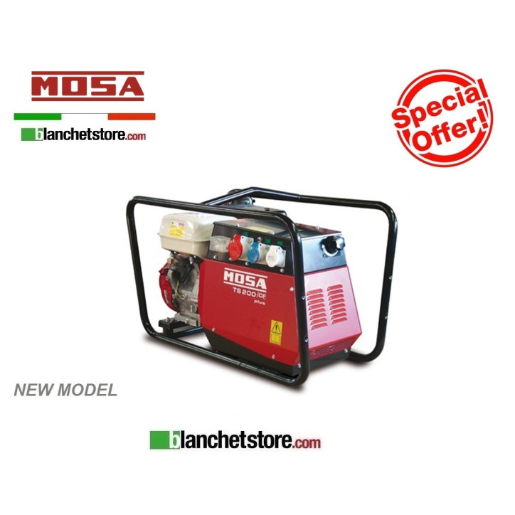 Motosaldatrice Mosa TS200 BS/CF Honda GX390