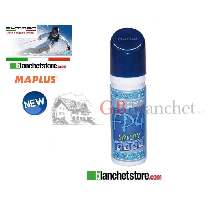 Wax MAPLUS PERFLUORATED SPRAY FP 4 ML 50 BLEU Wax MAPLUS PERFLUORATED SPRAY FP 4 ML 50 BLEU