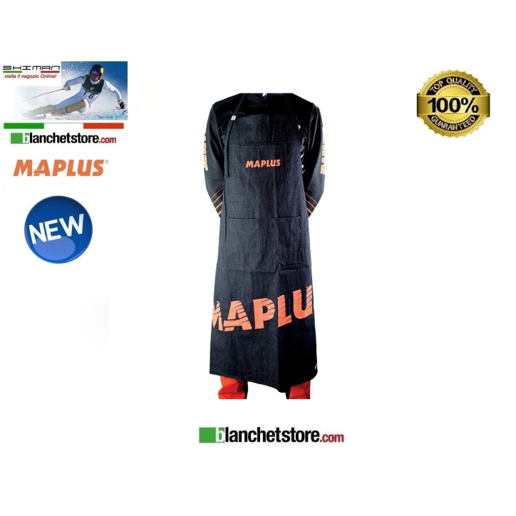 Grembiule Parannanza Maplus ski-man in cotone con tasca centrale