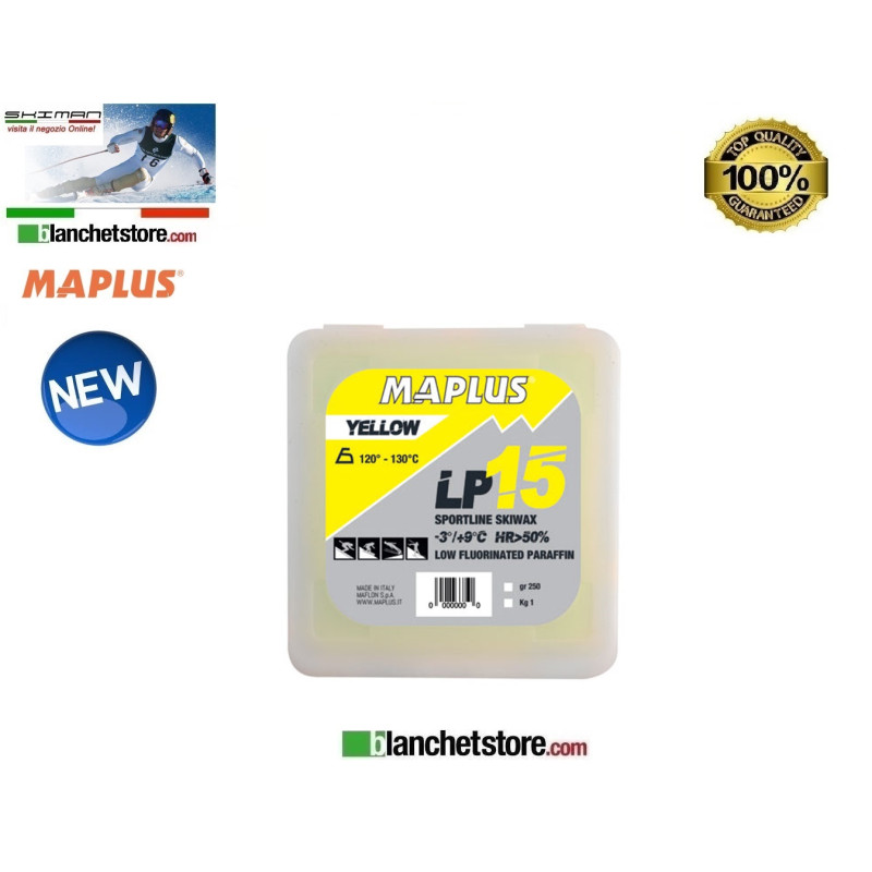 SCIOLINA MAPLUS LOW FLUO LP 15 YELLOW Conf 250 gr MW0412N