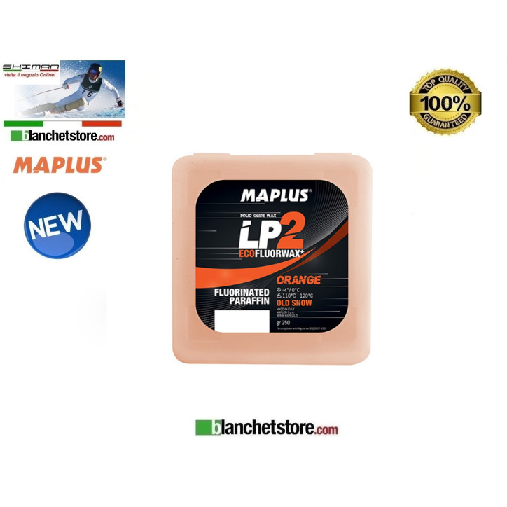 Wax MAPLUS FLUORINATED LP 2 ORANGE Box 250 gr MW0965N