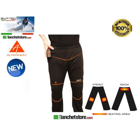 Alpenheat pantalon chauffant noir FIRE-PANTLINER Tg. XS