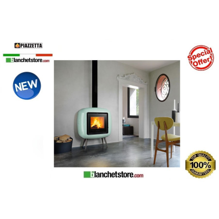 Wood Stove Piazzetta Bonny Covered in Majolica 9,0Kw