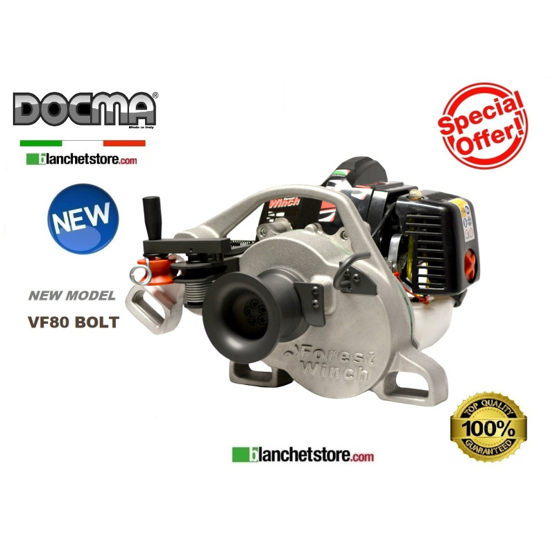 VERRICELLO PORTATILE FOREST WINCH DOCMA VF80 + FUNE 100 ML