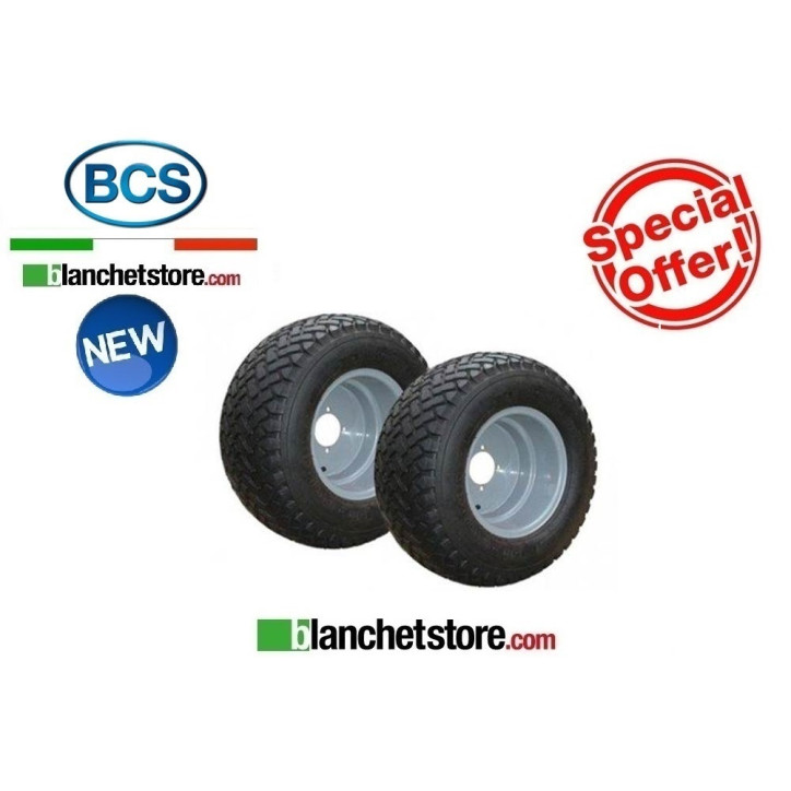 RUOTE GARDEN PER MOTOCOLTIVATORE BCS 20X8.00-10 RUOTE GARDEN PER MOTOCOLTIVATORE BCS 20X8.00-10